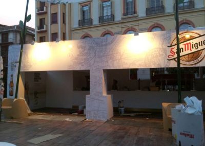 Caseta de San Miguel en la Feria de Málaga 2015