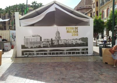 Caseta de San Miguel en la Feria de Málaga 2015