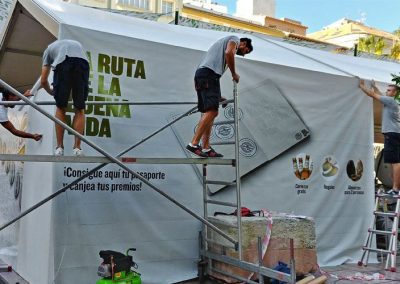 Caseta de San Miguel en la Feria de Málaga 2017