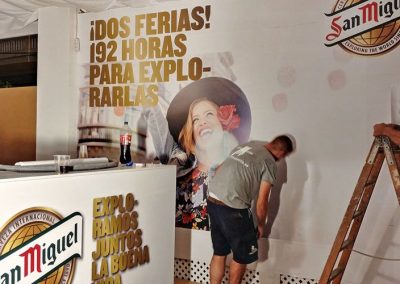 Caseta de San Miguel en la Feria de Málaga 2017