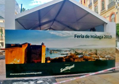 Caseta de San Miguel en la Feria de Málaga 2019