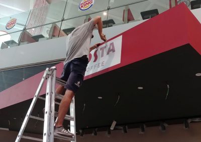 Trabajos para Costa Coffee en el Aeropuerto de Málaga