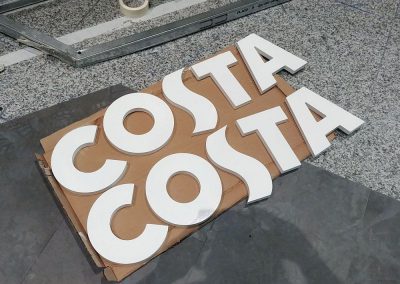 Trabajos para Costa Coffee en el Aeropuerto de Málaga