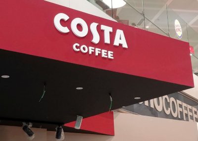 Trabajos para Costa Coffee en el Aeropuerto de Málaga