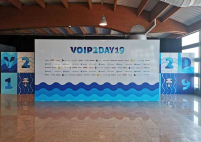 Feria VOIP2DAY19 en la Terminal de Cruceros de Málaga