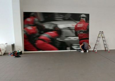 Fotografías de gran-formato en nuevas instalaciones de Audi Safamotor
