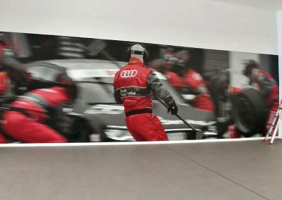 Fotografías de gran-formato en nuevas instalaciones de Audi Safamotor