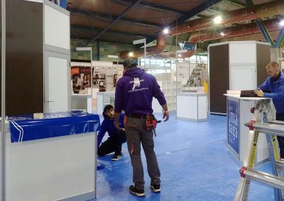 Vinilado de stands para Sabor a Málaga en el Salón de Innovación en Hostelería H&T