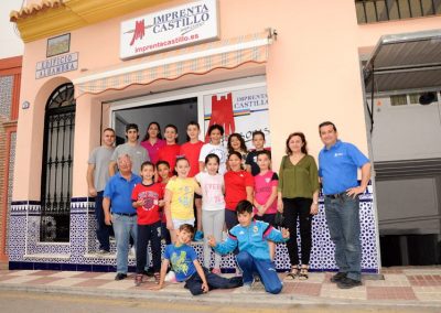 Visita del CEIP El Hacho a Imprenta Castillo