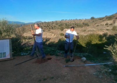 Diseño y producción de la señalización de los restos arqueológicos de Castillejos de Quintana de Pizarra