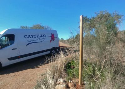 Diseño y producción de la señalización de los restos arqueológicos de Castillejos de Quintana de Pizarra