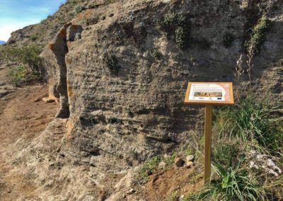 Diseño y producción de la señalización de los restos arqueológicos de Castillejos de Quintana de Pizarra