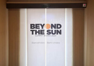 Trabajos para el evento Beyond the Sun en Hotel Meliá de Torremolinos