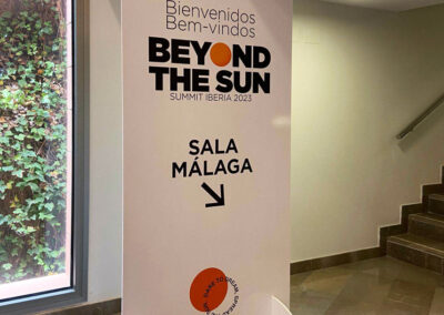 Trabajos para el evento Beyond the Sun en Hotel Meliá de Torremolinos