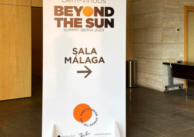 Trabajos para el evento Beyond the Sun en Hotel Meliá de Torremolinos