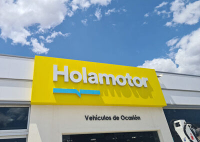 Nuevo rótulo Holamotor