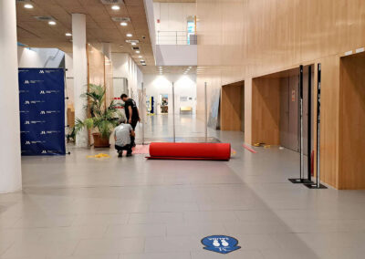 Diputación de Málaga: 10º aniversario del Caminito del Rey. Montaje.